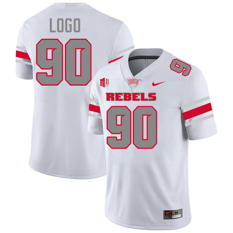 Eliah Logo UNLV Jersey,UNLV Rebels Football Uniforms,Jerseys,Gears-White